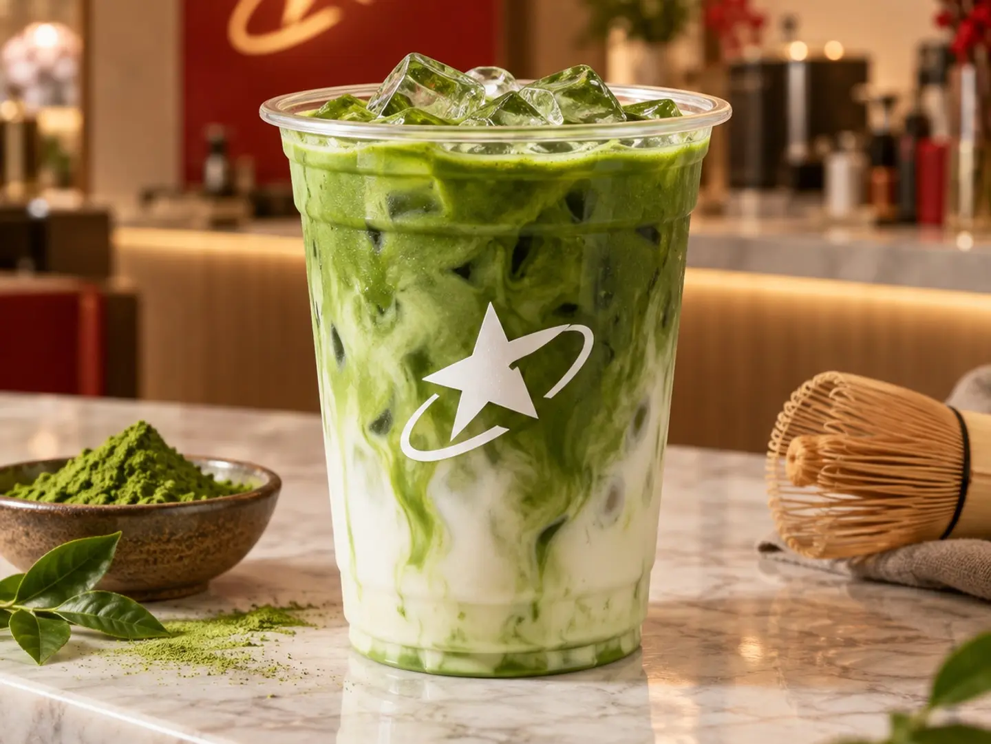 Iced Matcha Latte