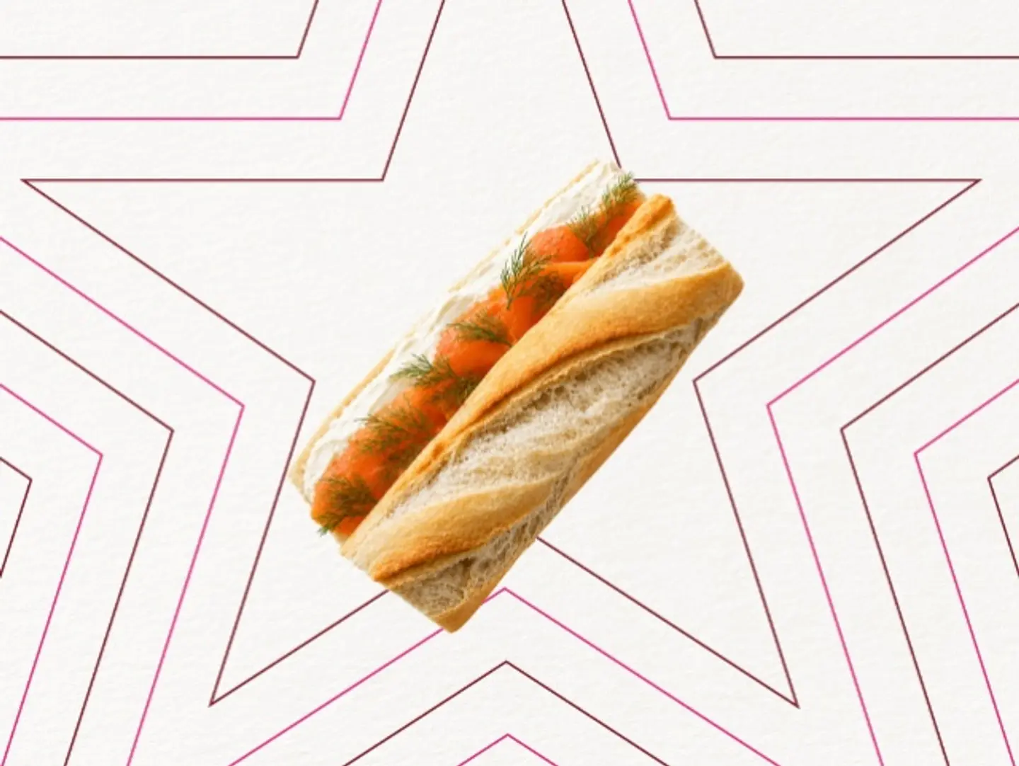 Salmon Baguette