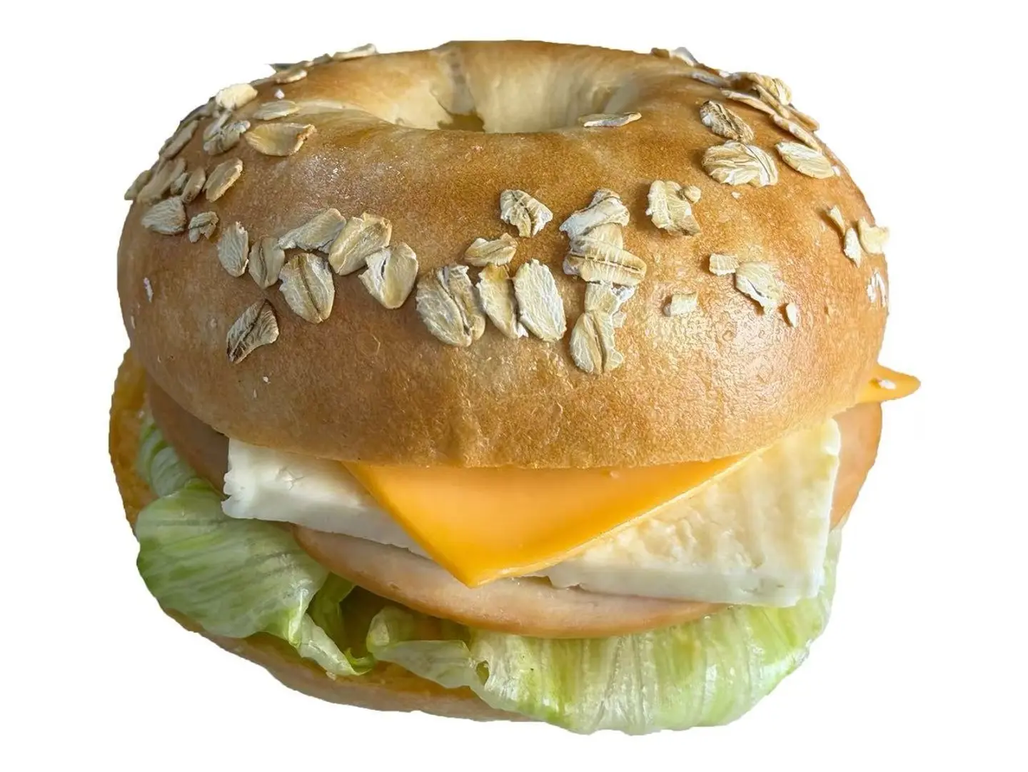 ساندويتش بيغل حلوم.