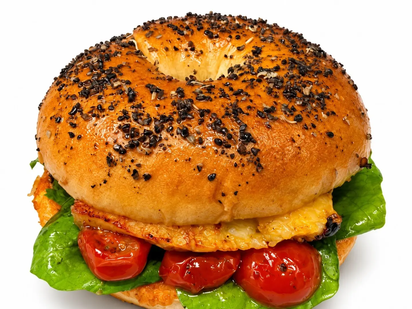Halloumi Bagel Sandwich
