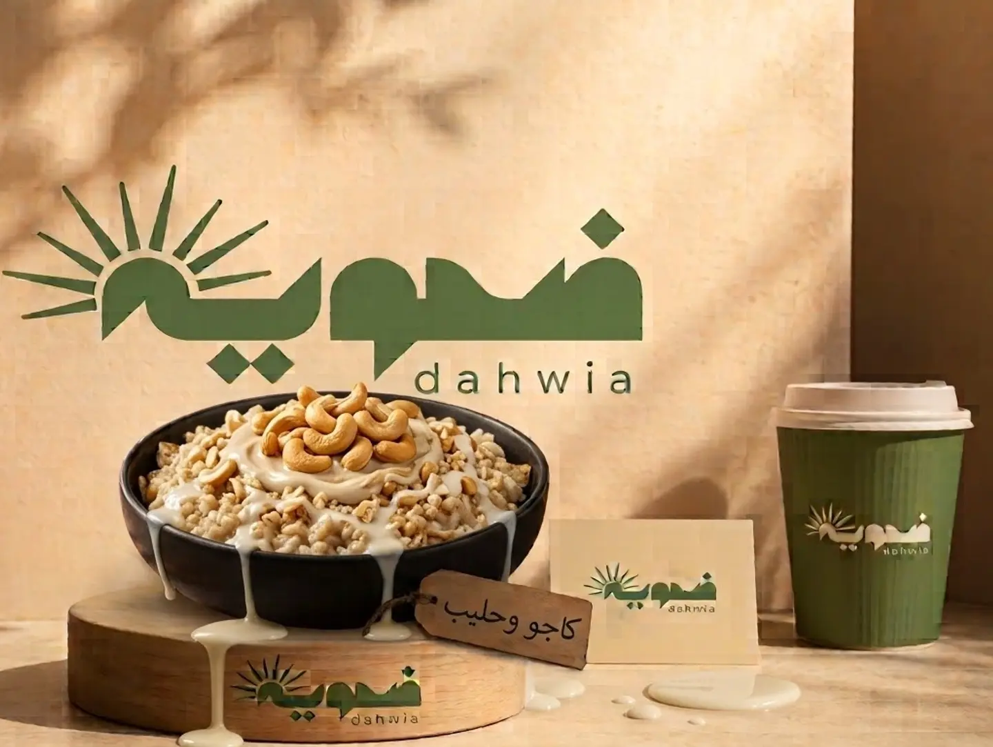 Milk Cashew Fatteh