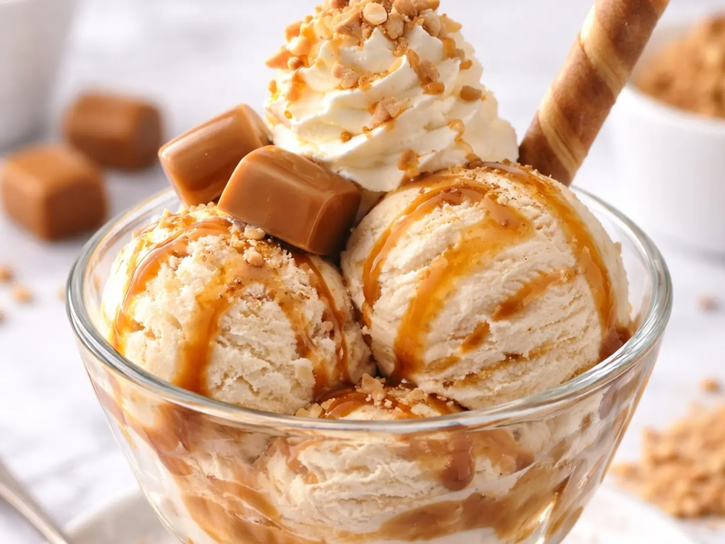 Icecream Caramel Ripple