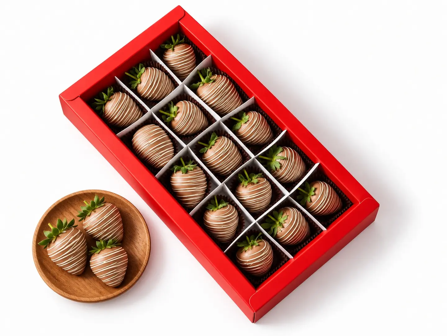 Chocolate Strawberry15 Pcs