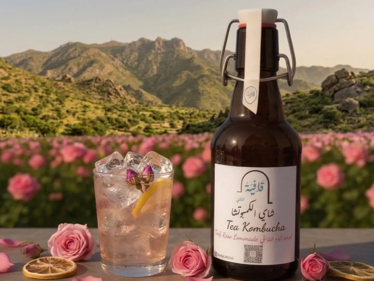 Taifi Rose Lemonade Kombucha