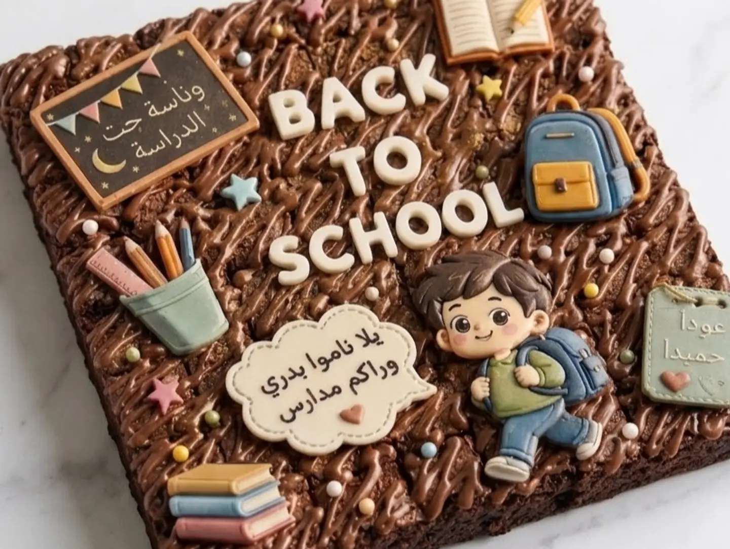 Back To School Brownies