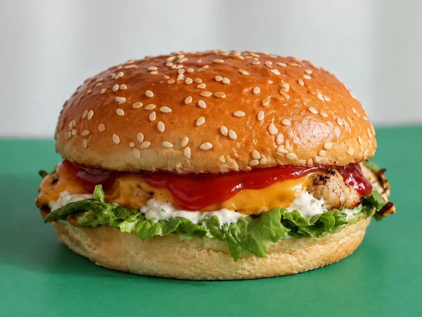 Cheese Chicken Burger