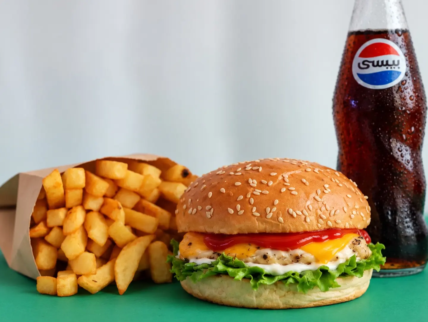 Chicken Burger Meal