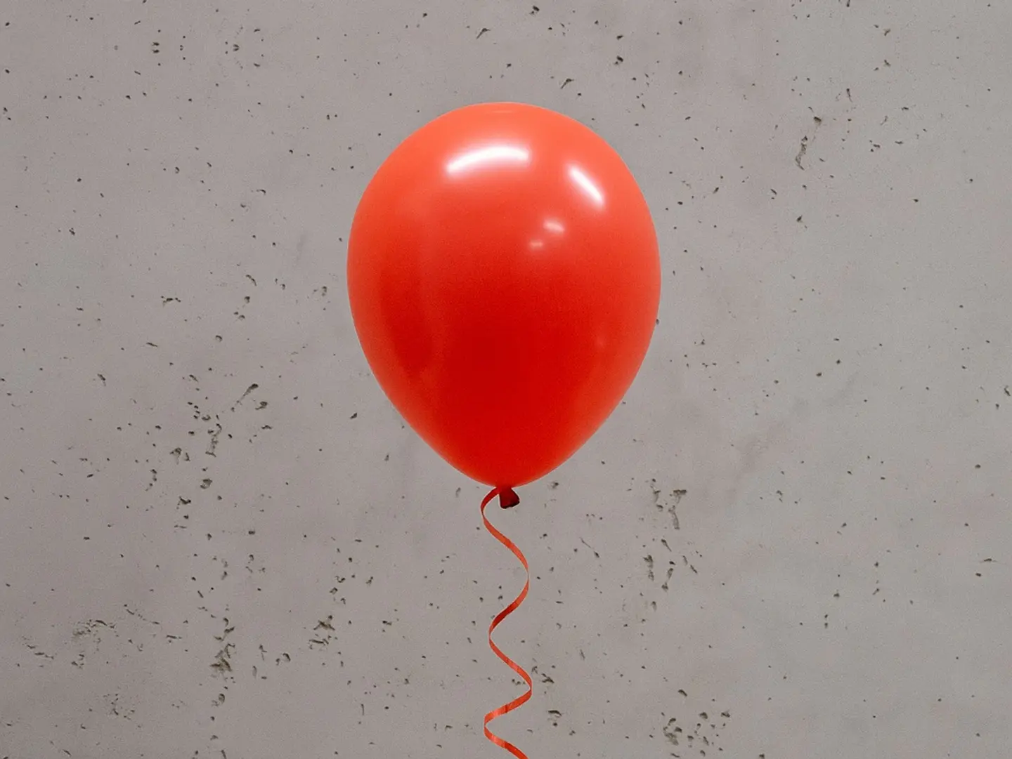 Red Helium Balloon