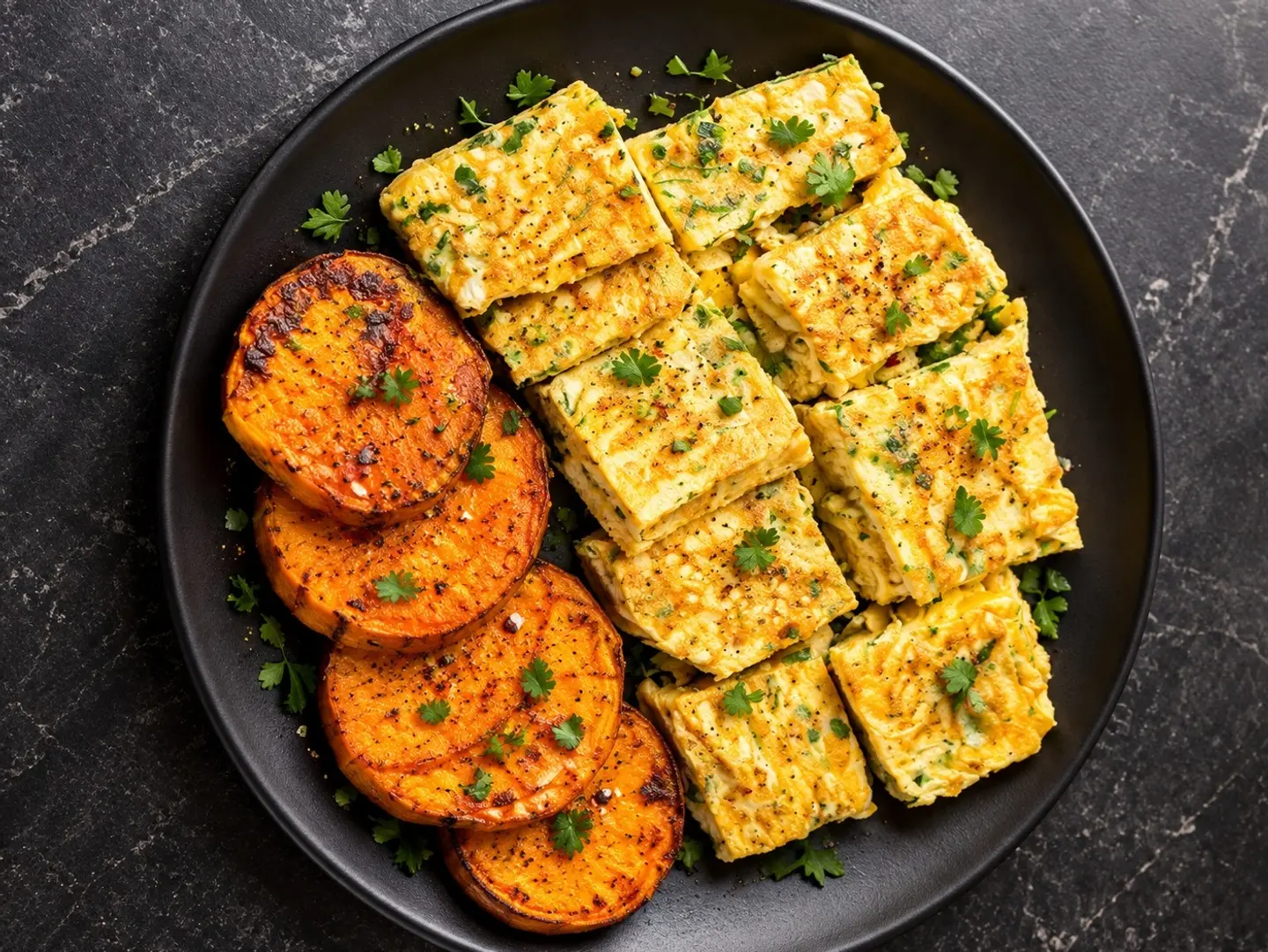 Omelet Meal With Areesh Cheese - 3 Eggs
