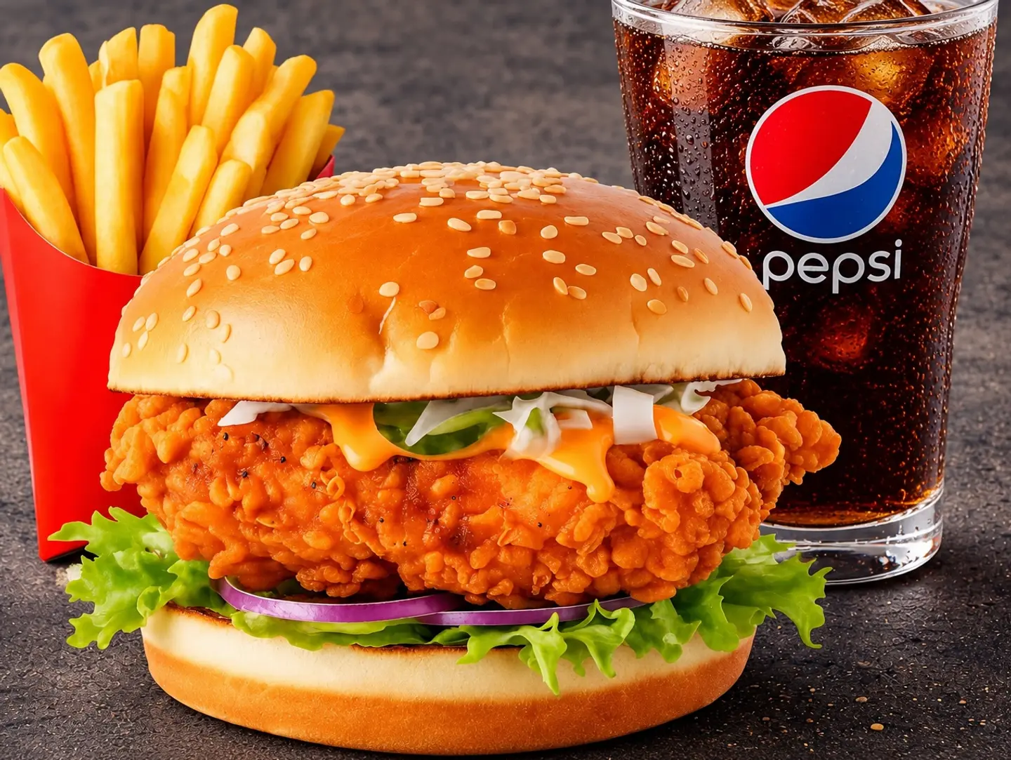Chicken Burger Meal