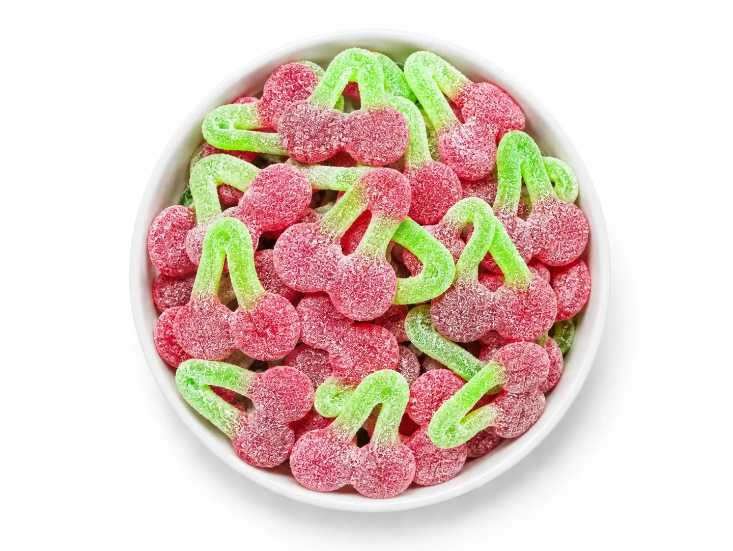 Spanish Sugar Coated Red Cherry Gummies 250g
