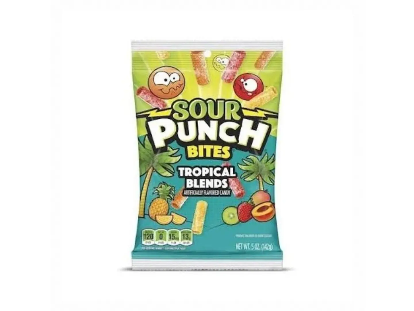 Sour Punch Bites Tropical