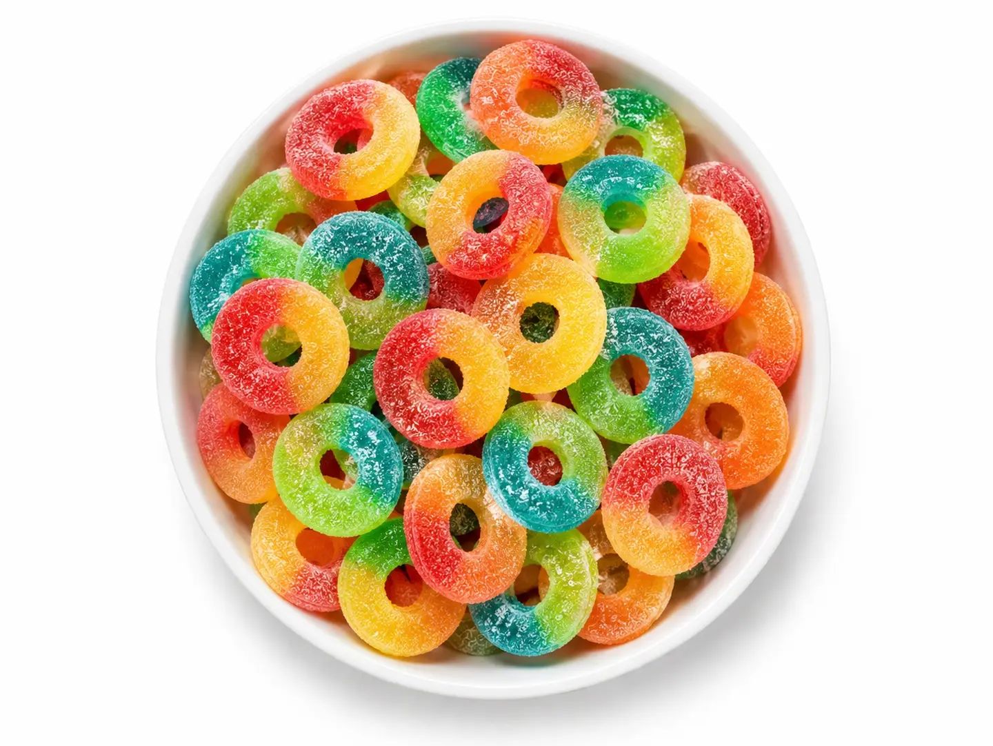 Colorful Gummy Rings