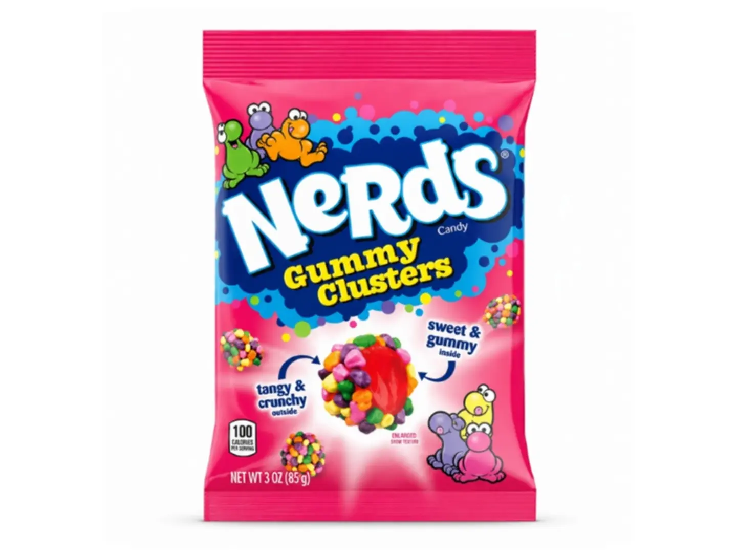 Nerds Gummy Clusters Rainbow 85g