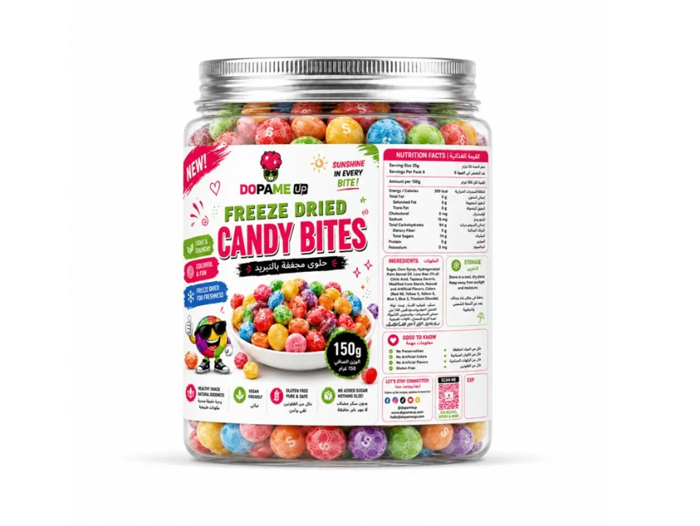 Freeze Dried Skittles