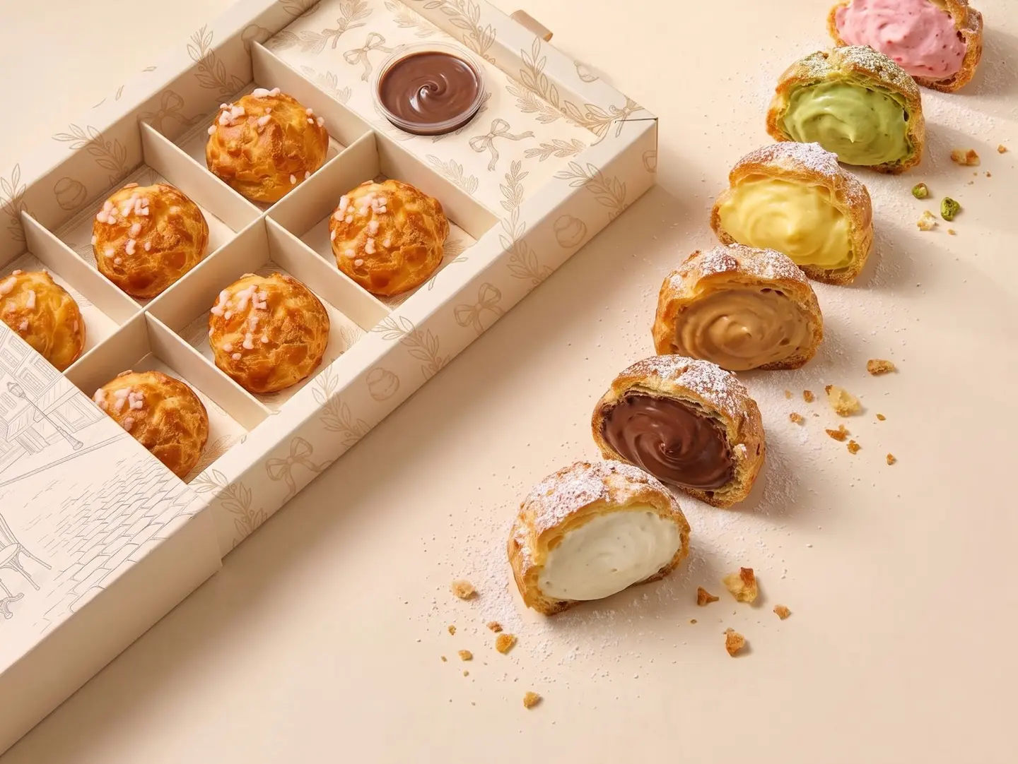 Choux Box 6 Pieces