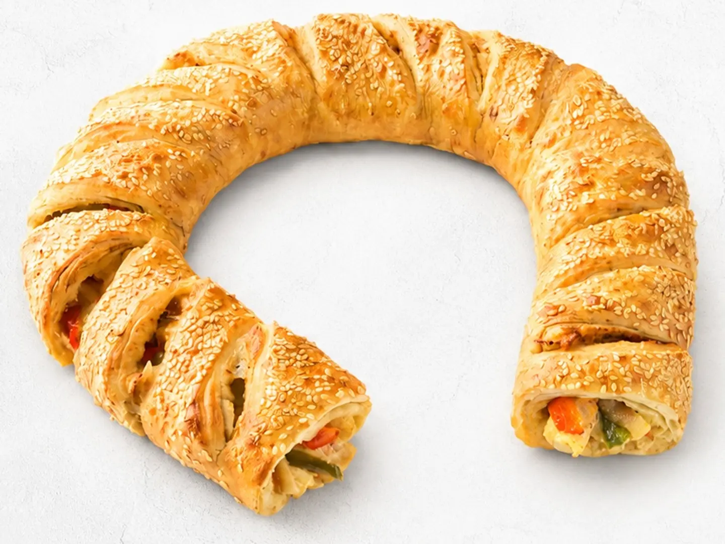 Chicken And Vegetable Stromboli - Small
