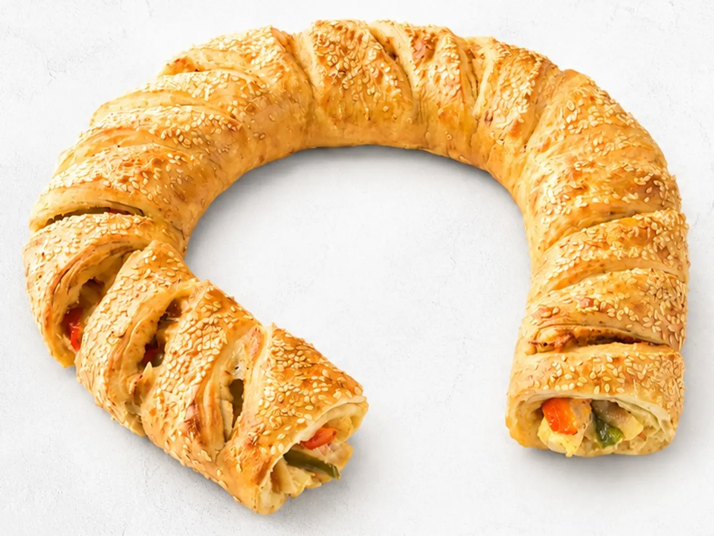 Chicken And Three Cheese Stromboli - Small