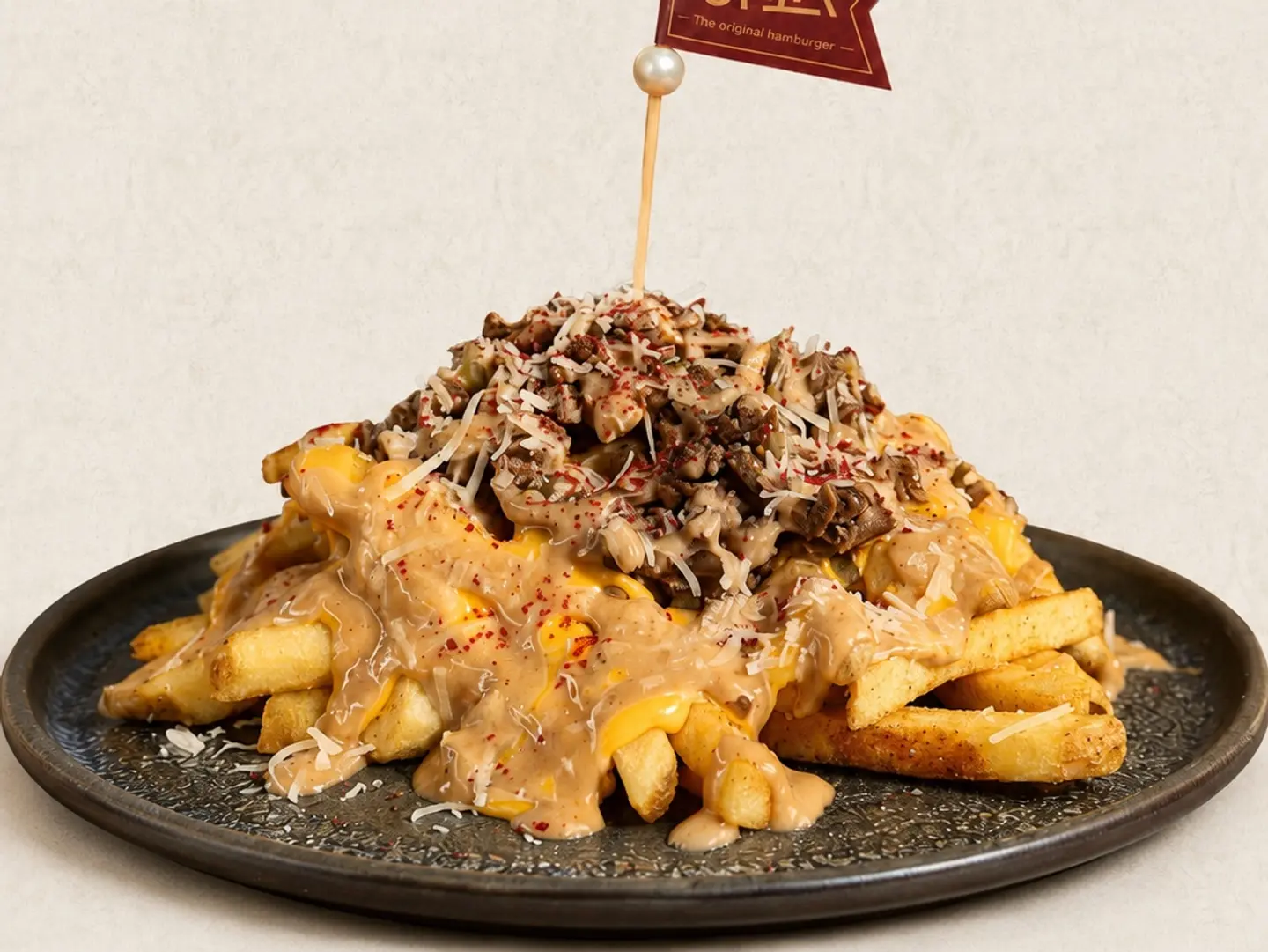 بطاطس ستيك بالجبنة