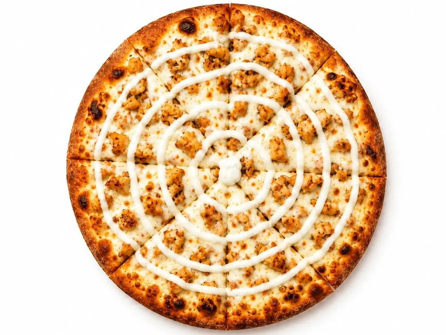 Large Chicken Ranch Pizza