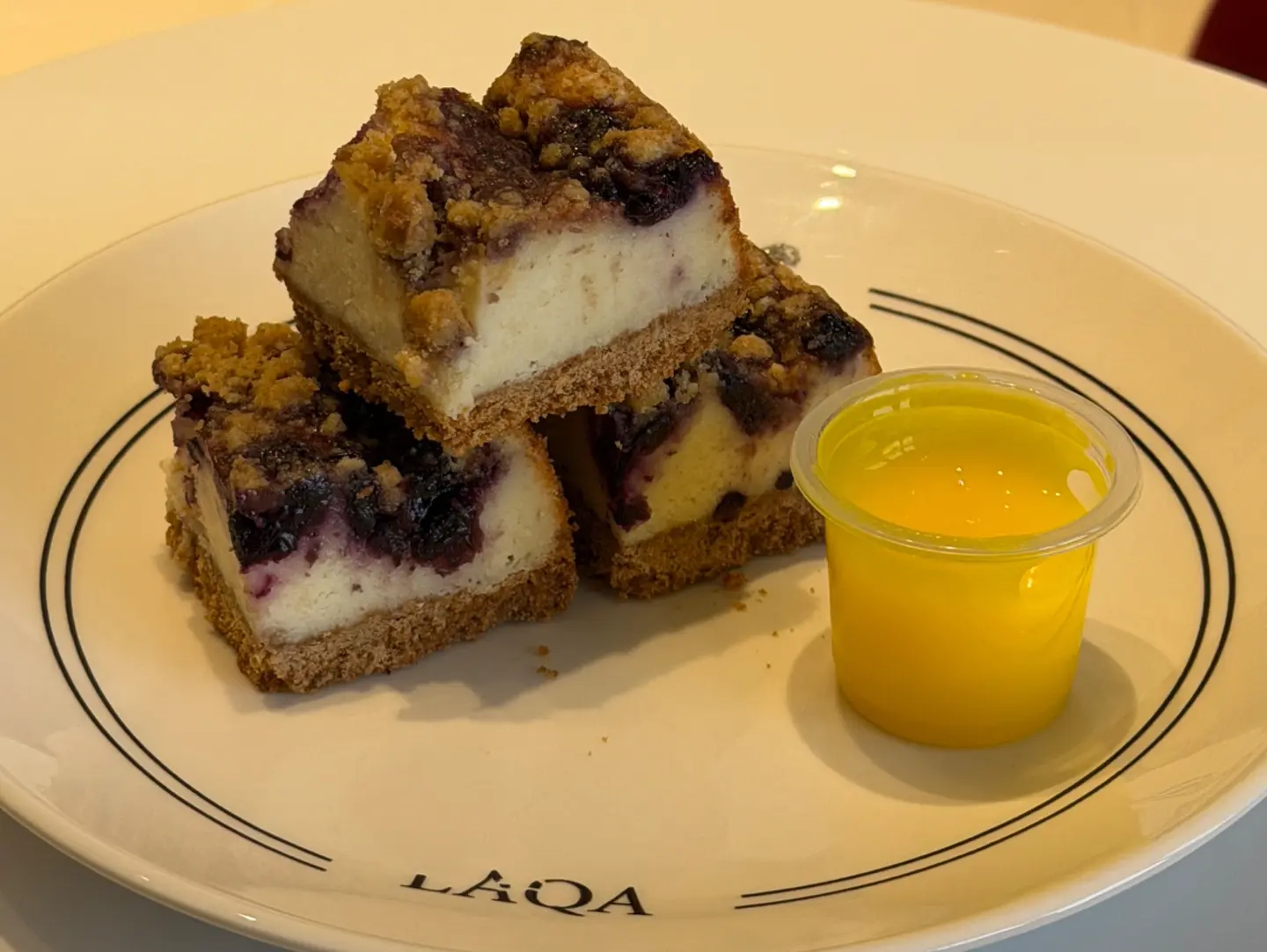 Cheesecake Crumble With A Special Lemon Twist