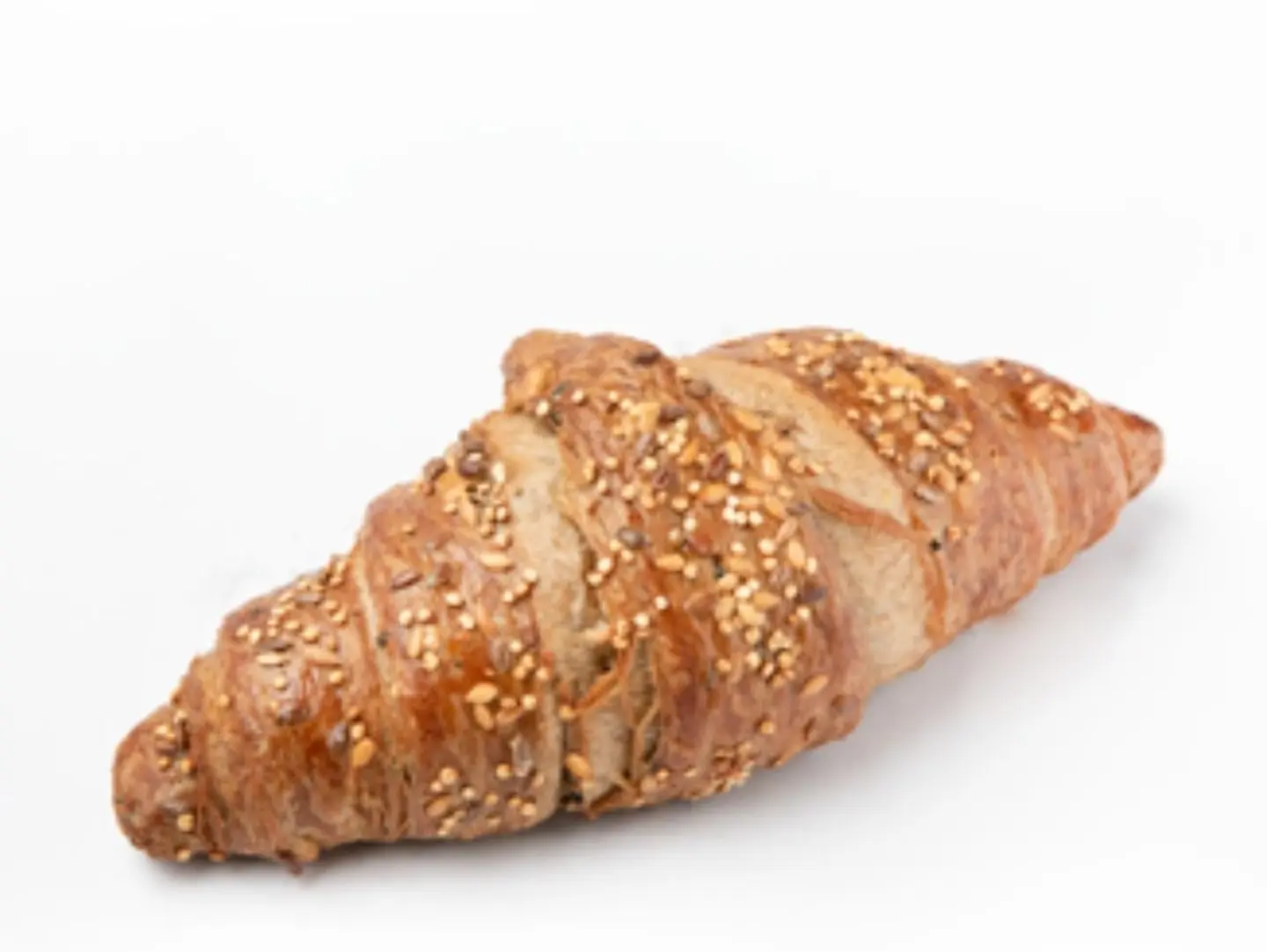 White Cheese And Olive Croissant