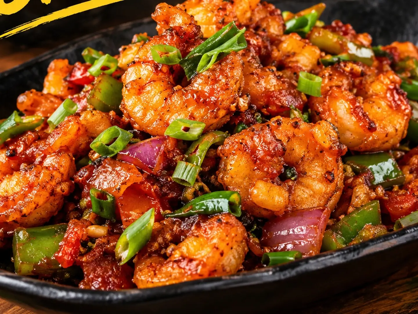Chilly Prawns