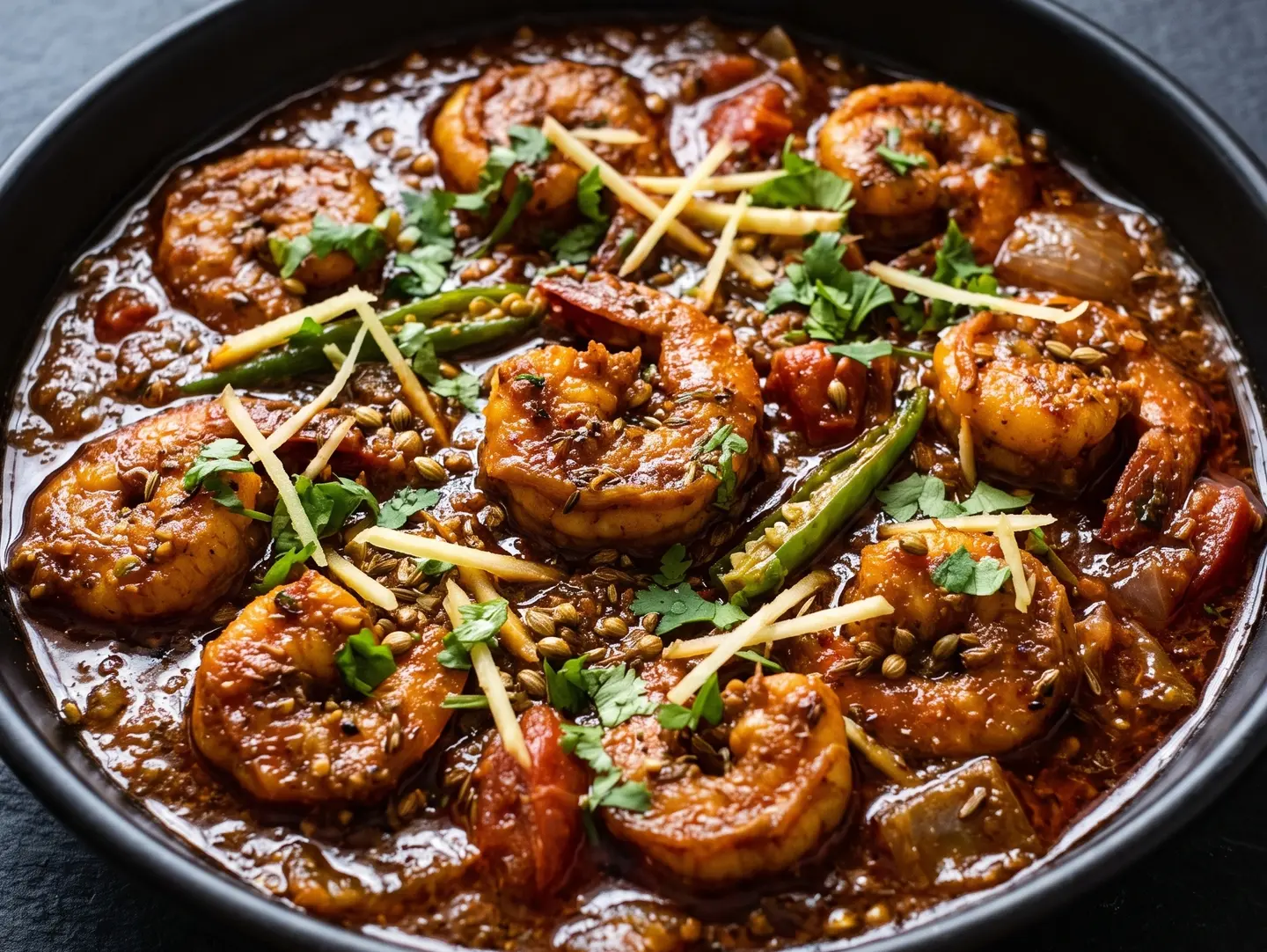 Prawns Karahi