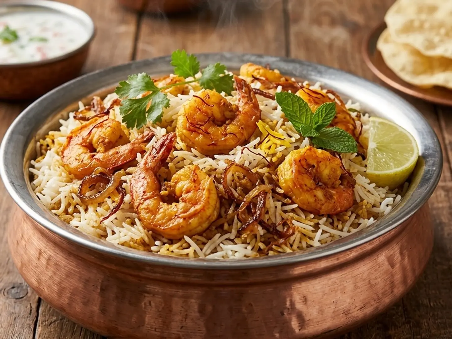 Prawns Biriyani