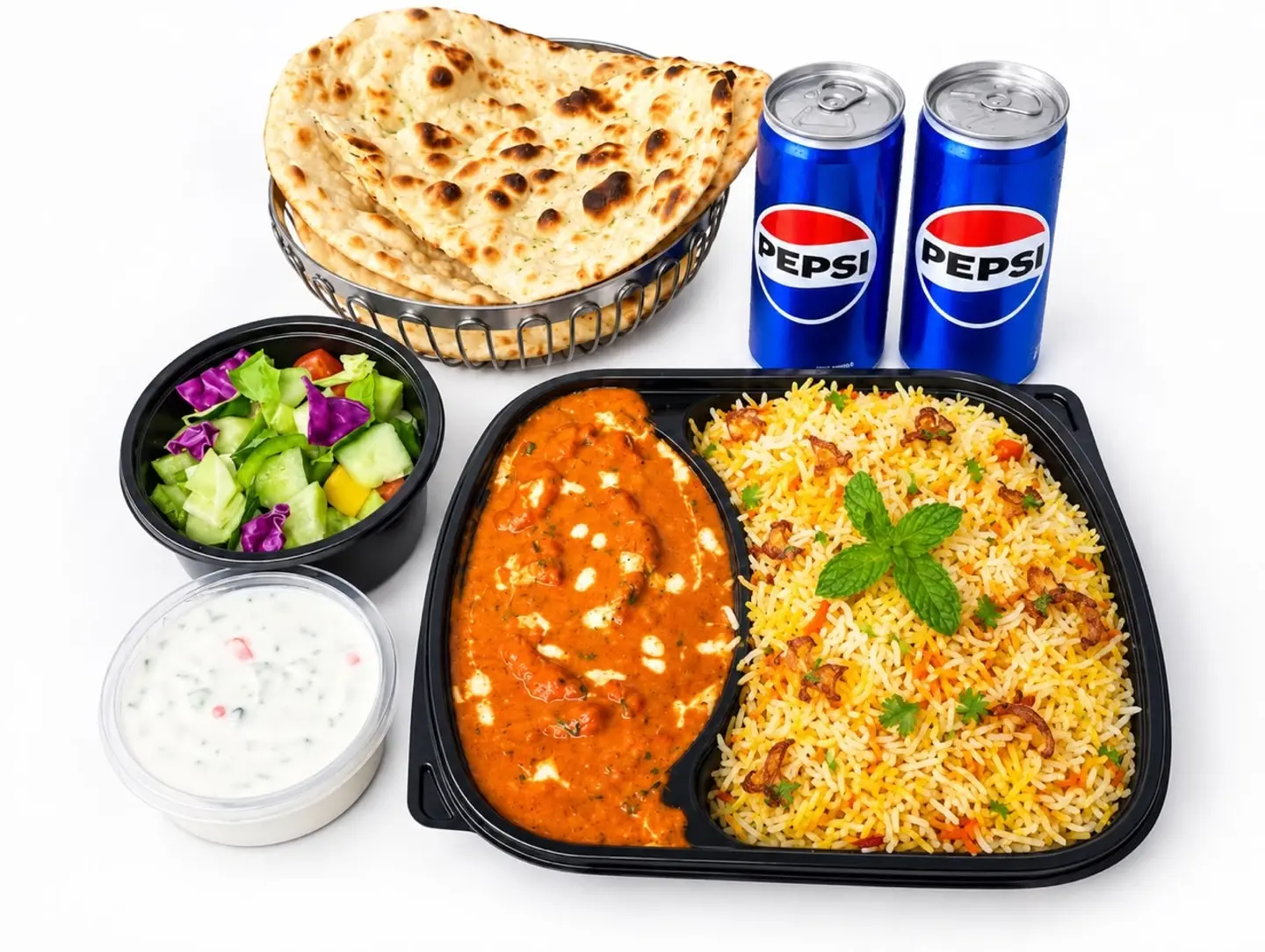 كومبو دجاج تيكا مع الأرز