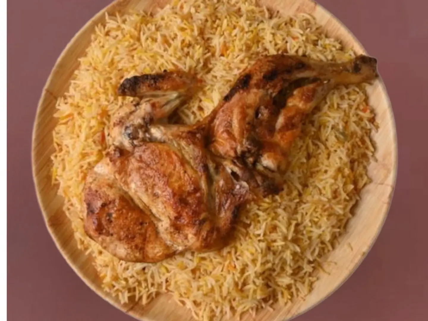 دجاج مظبي - نصف حبة