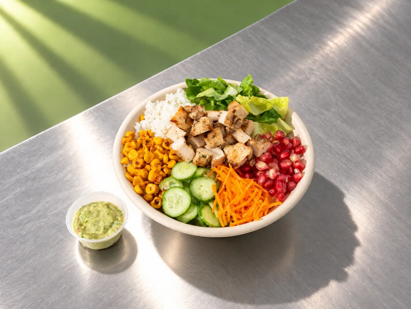 Grilled Chicken Poke Bowl