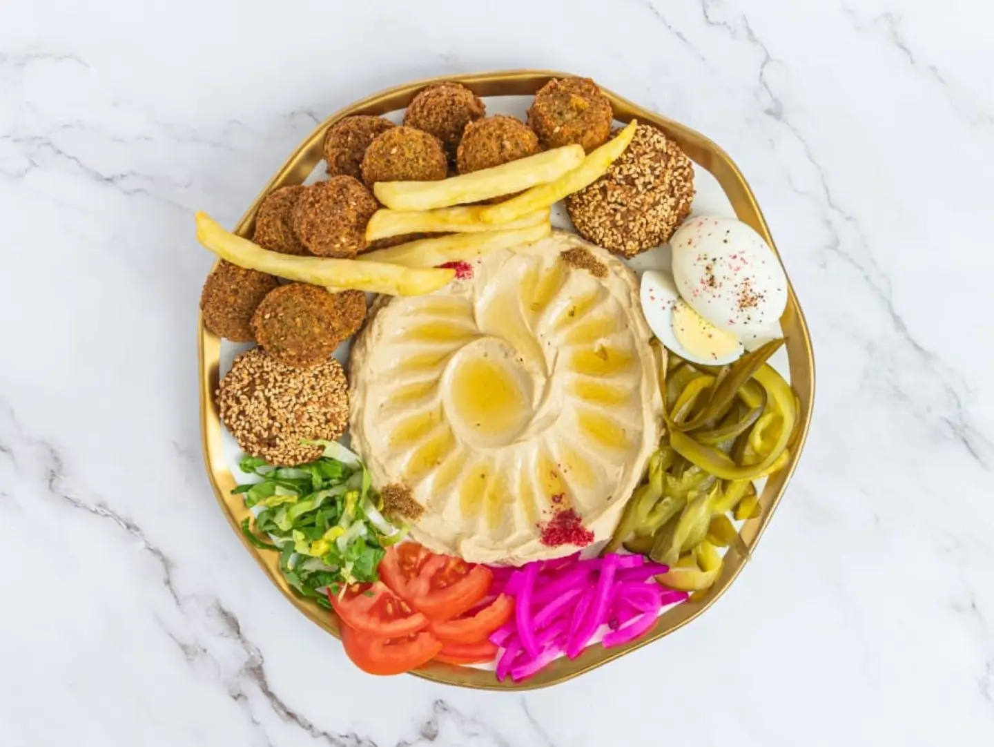 Falafel Plate   Large