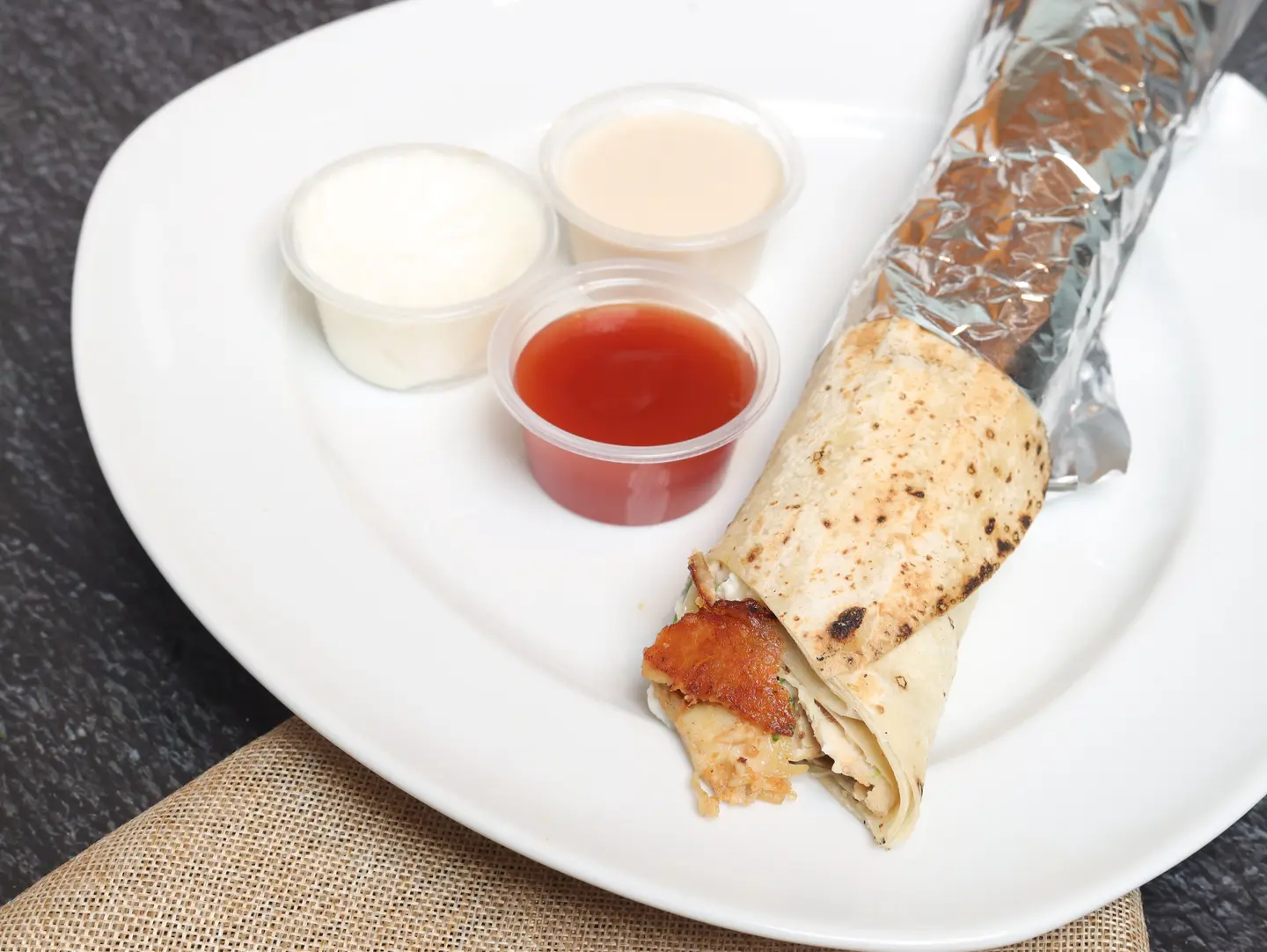 Chicken Shawarma Sarokh With Cheese