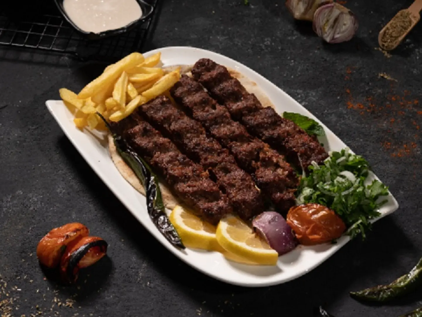 Meat Kebab - One Person