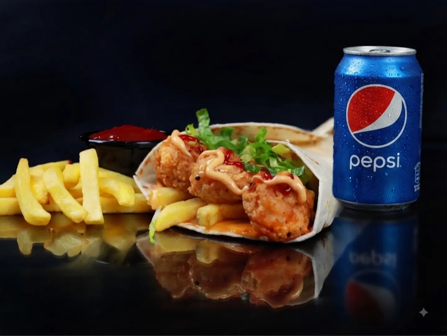 Prawns Wrap