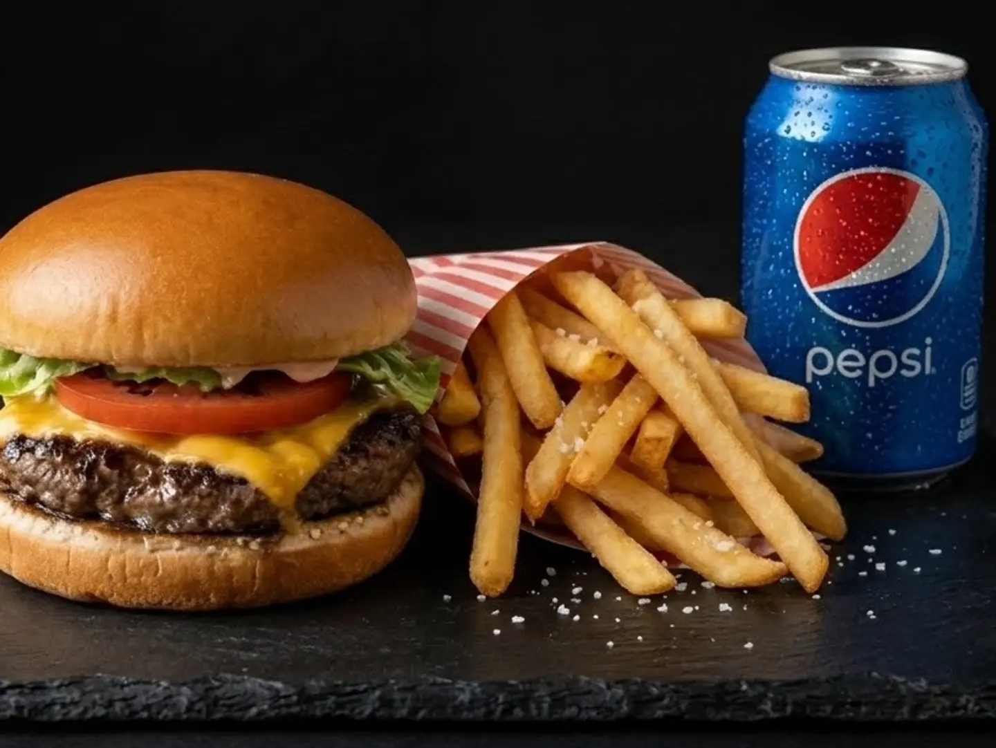 Beef Burger Meal - Single