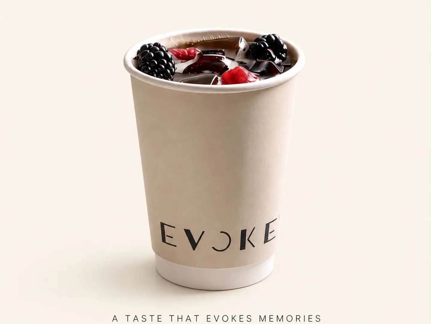 Iced Drip V60 With Berries