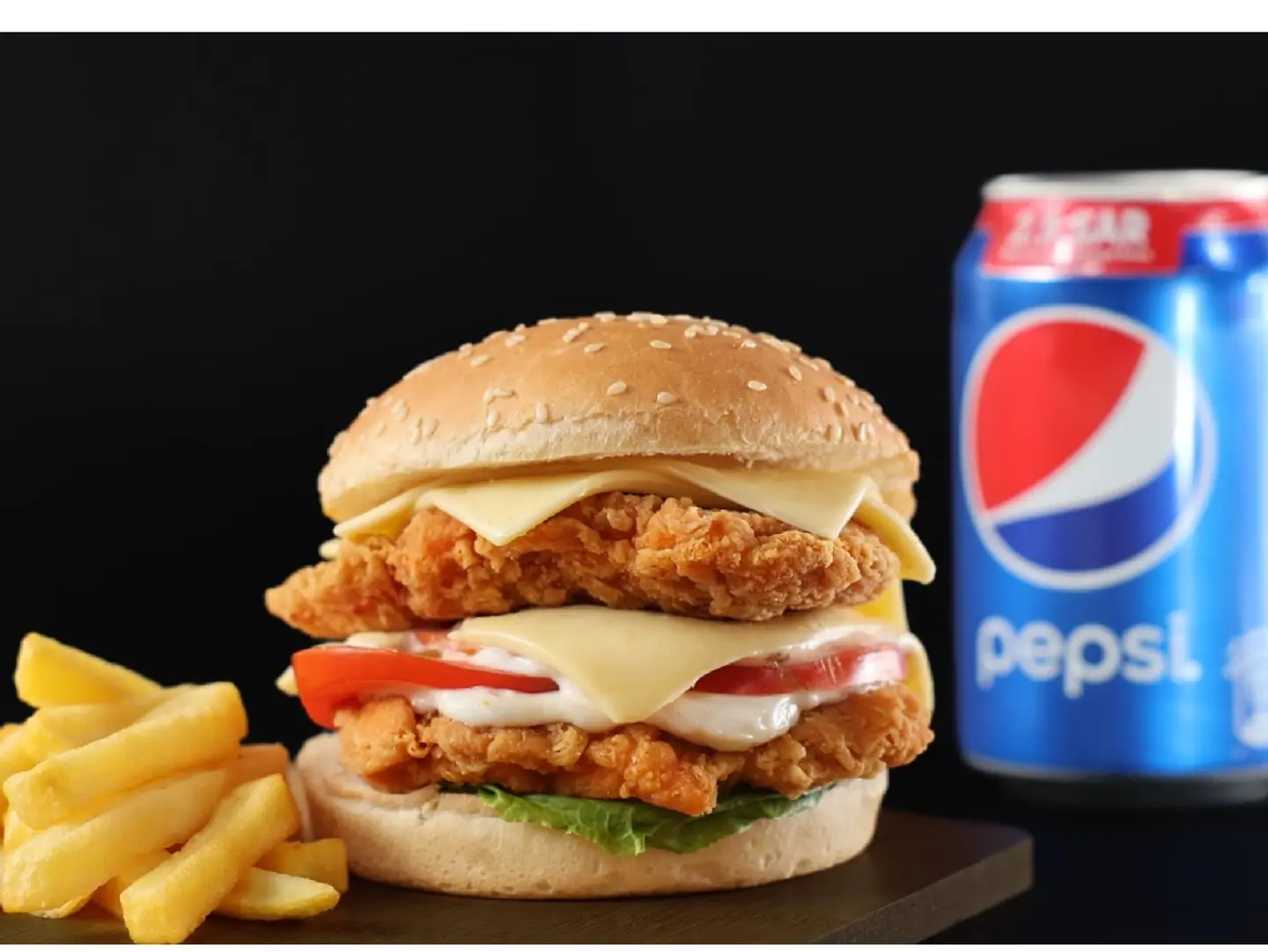 Double Zinger Burger