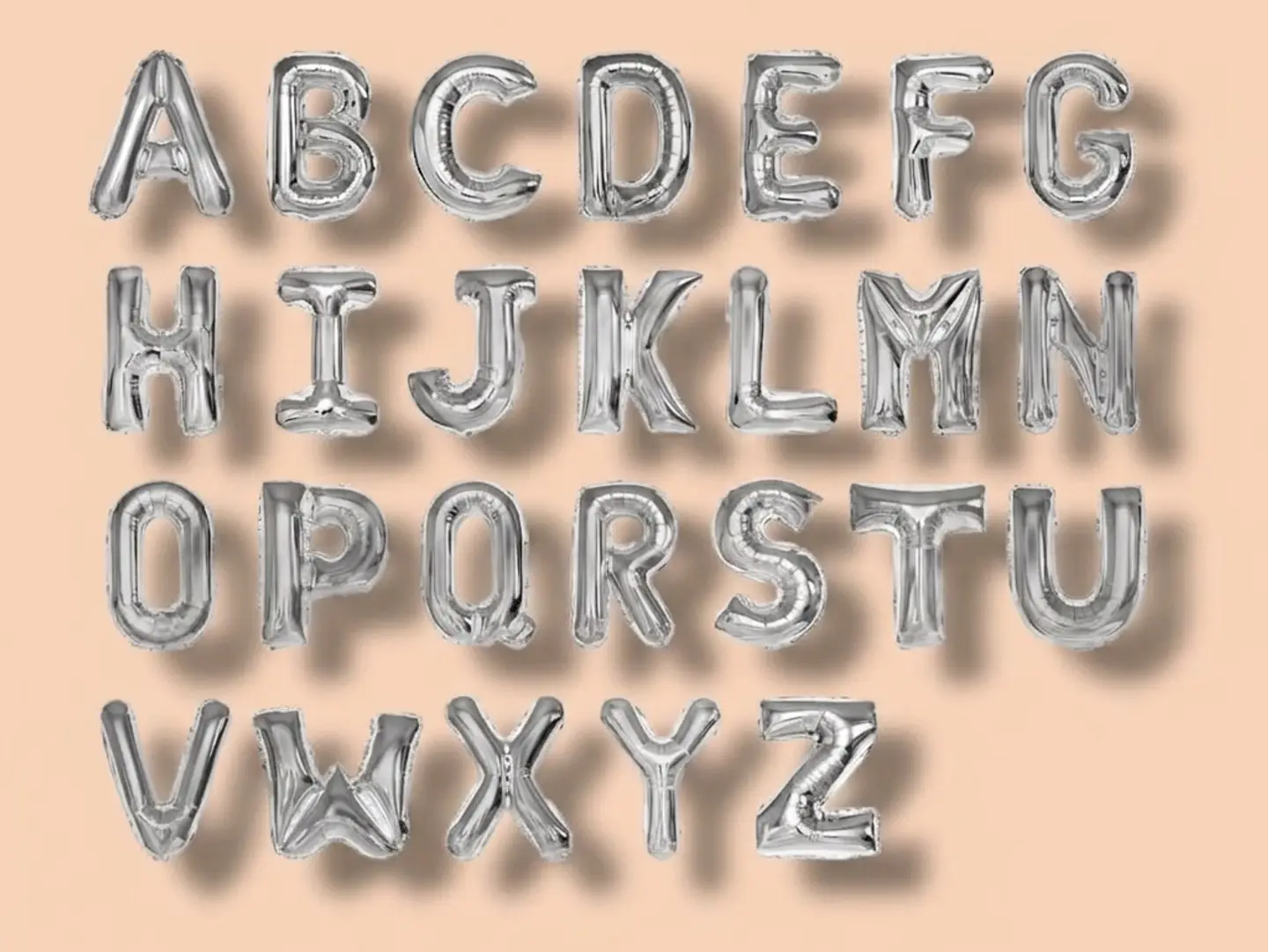 Silver Helium Letters