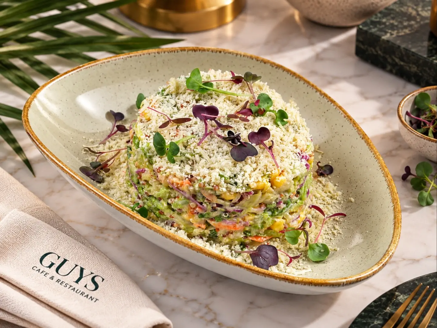 Caesar Salad With Quinoa