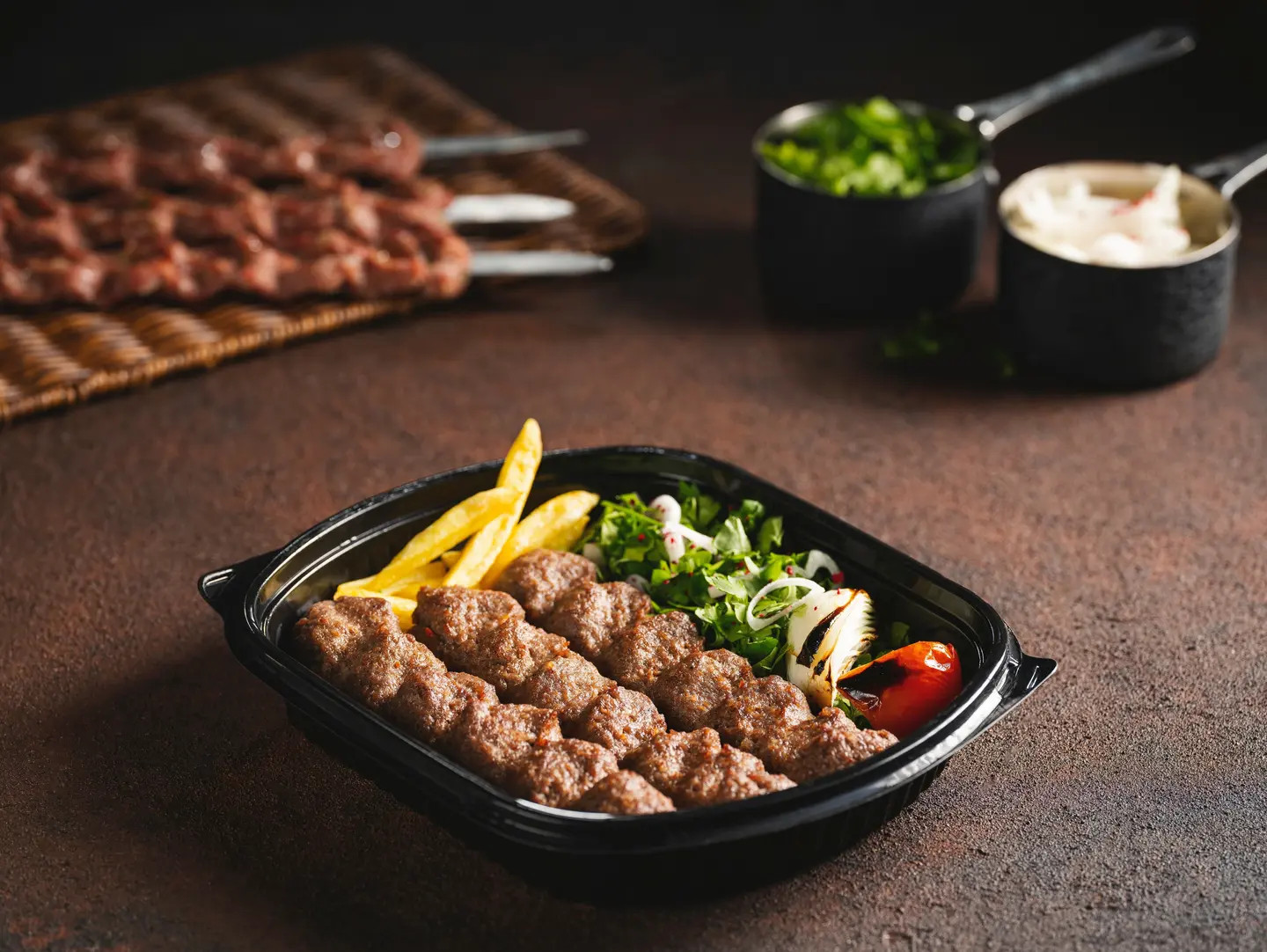 صحن كباب عنتبلي حار