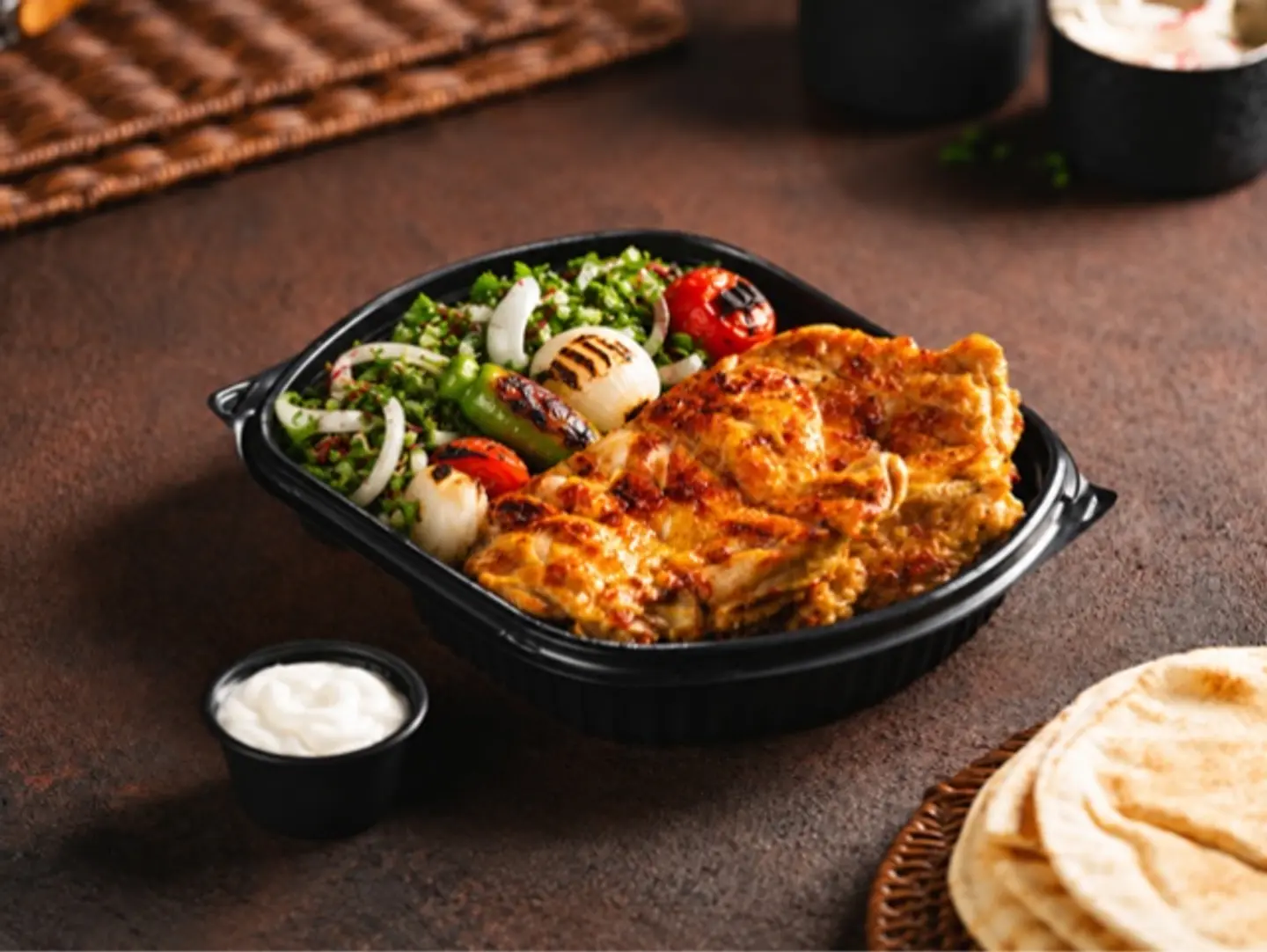 Half Grilled Chicken Meal