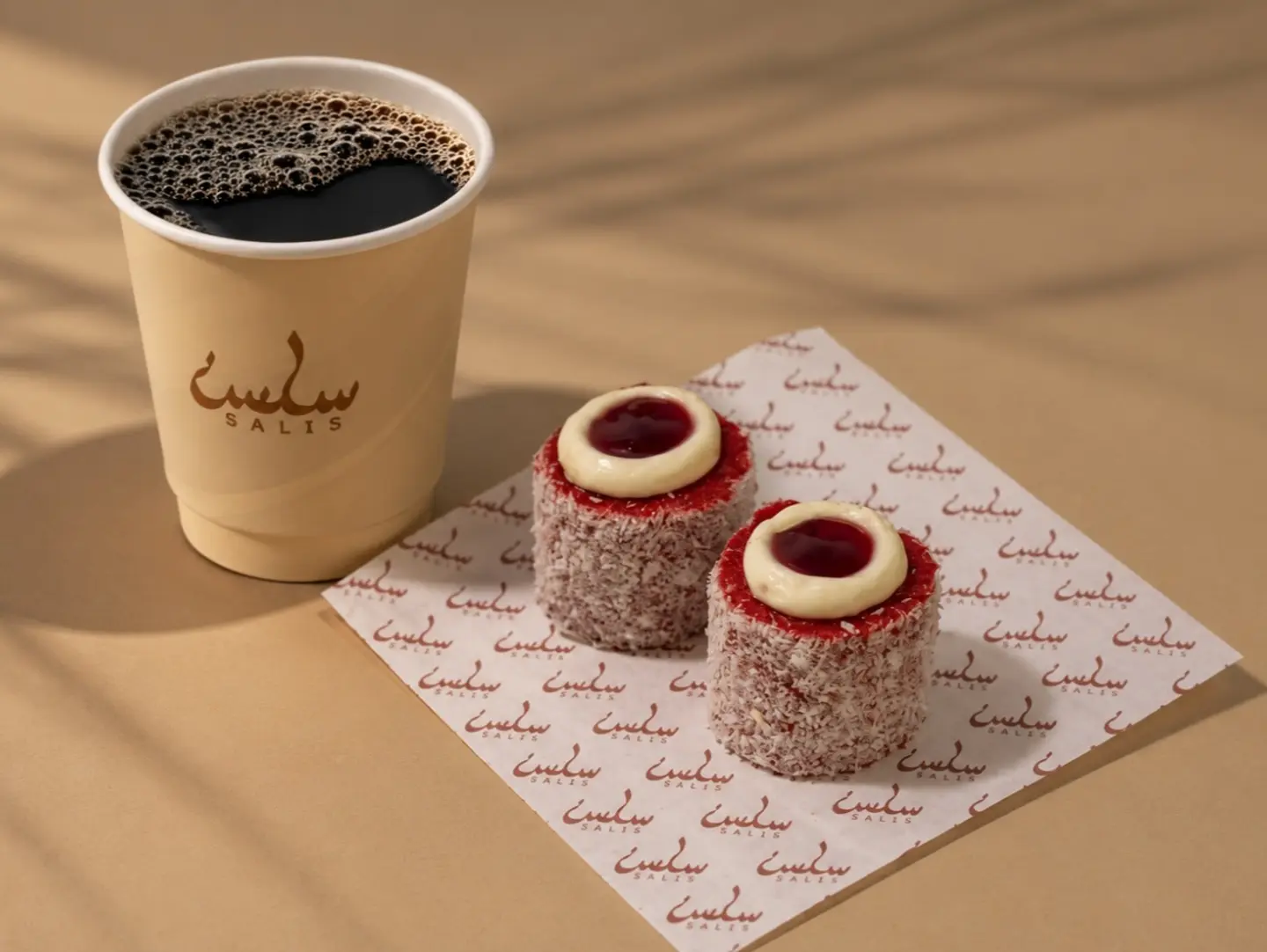 Coffee Of The Day And Mini Coconut Berry