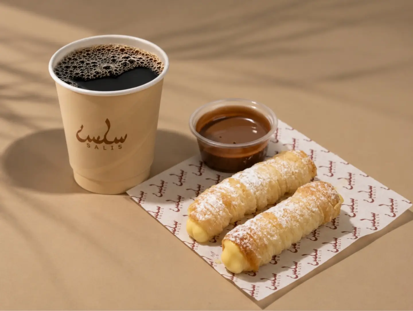 Coffee Of The Day + Custard Roll
