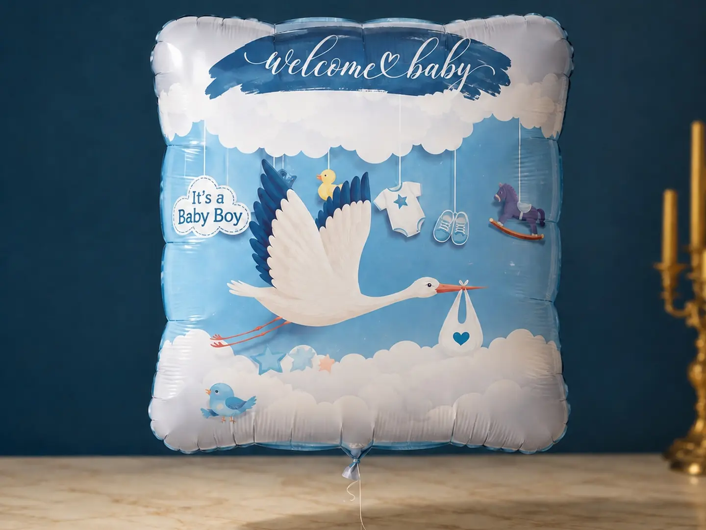 Baby Boy Blue Balloon