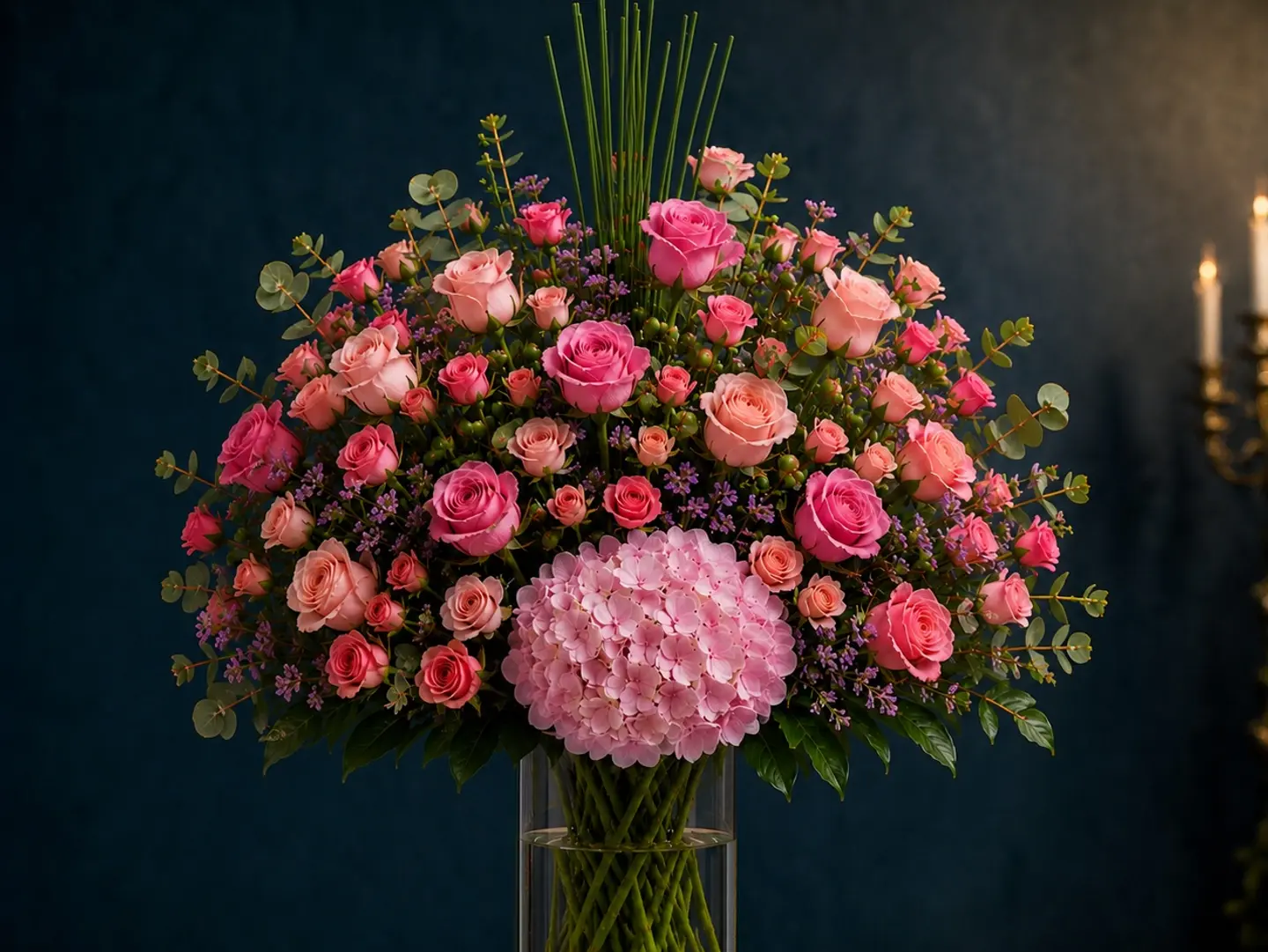 Rose And Hydrangea Garden