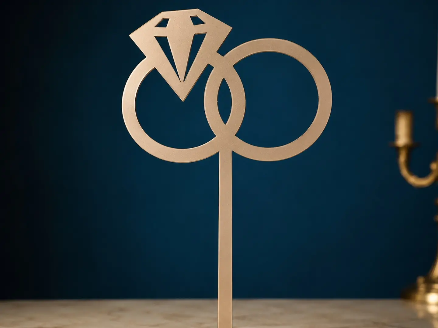 Wedding Rings Topper
