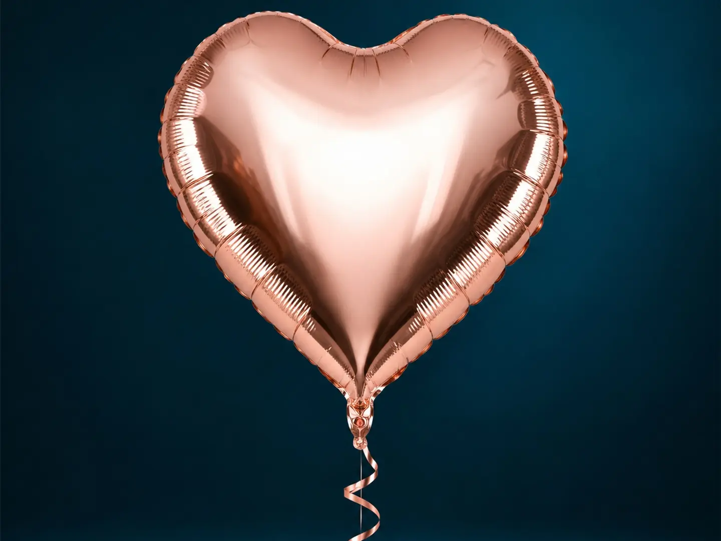 Copper Heart Balloon