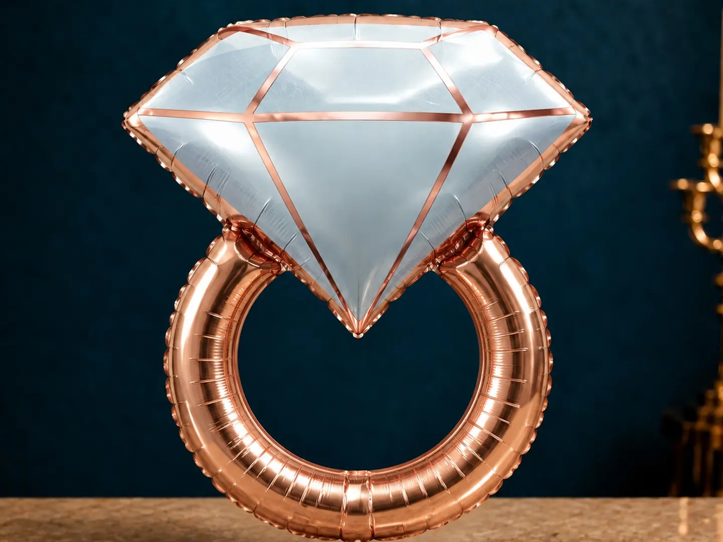 Wedding Or Engagement Ring Balloon